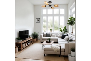 Люстра на штанге Escada Vertigo 1131/4P Black/Gold - 3