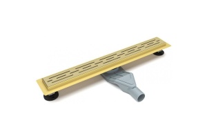 Душевой лоток Esbano Combi 70 золото матовый