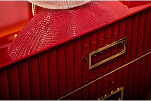 Столешница под раковину Armadi Art Lucido 160 бордо - 2