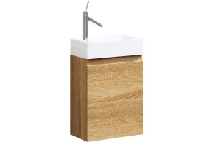 Тумба с раковиной Aqwella Leon MP 40 дуб сонома