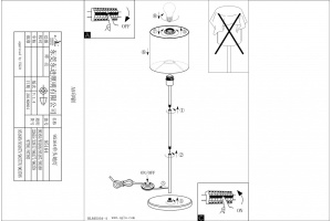 Торшер Eglo ПРОМО Pasteri 95166 - 2
