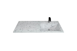 Раковина Stella Polar Мадлен 120 R на стиральную машину белый