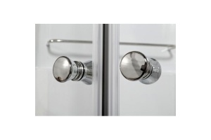 Душевая кабина Deto L 90х90 с подсветкой, хром (L590NLED) - 3