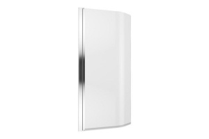 Шторка для ванны Excellent Be Spot 75х144 L профиль хром стекло прозрачное