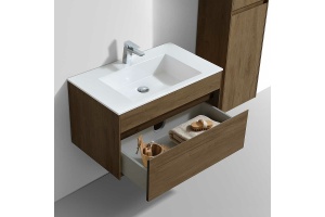 Комплект мебели Vincea Chiara 80 темное дерево - 2