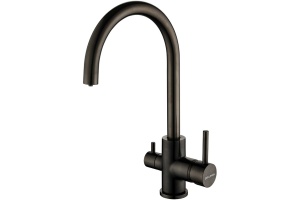 Смеситель для кухни Paulmark Essen темный хром 