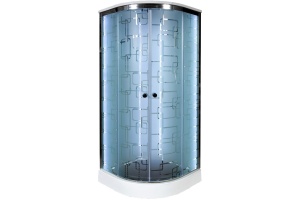 Душевая кабина Deto ЕМ 80х80 (EM1580LED+GM)