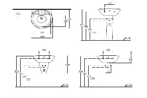 Раковина подвесная Ideal Standard Avance 60 белый - 3