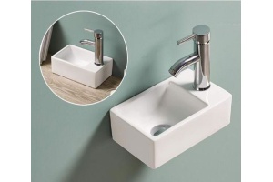 Раковина подвесная Ceramalux N 30 белый (9048GTL) - 2