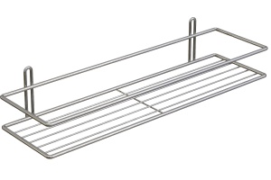 Полка DIWO Смоленск П16099 хром