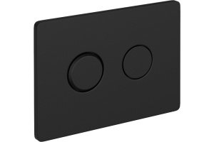 Кнопка смыва Cersanit Accento Circle 63839 черная матовая - 2