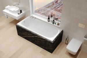 Ванна акриловая WHITECROSS Layla 180x80 белый - 2