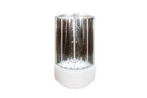 Душевая кабина Deto L 90х90 без крыши, черный (L890NBLACK)