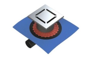 Душевой трап Berges Zentrum Norma 15х15 хром глянцевый