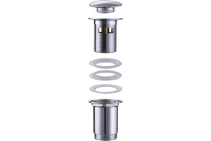 Донный клапан Abber хром (AF0010) - 2