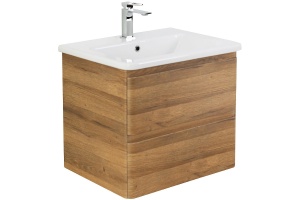 Тумба с раковиной BelBagno Albano 50 светлое дерево - 2