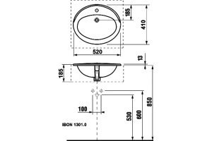 Раковина Roca Adora 52x41 - 2