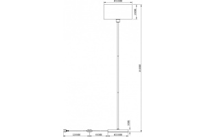 Торшер Moderli Room V2734-1F - 2