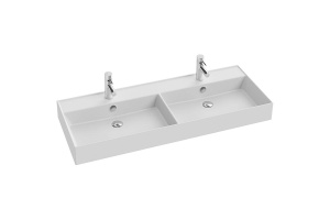Раковина подвесная Jacob Delafon Vivienne 121 см двойная (EXBL112-00)