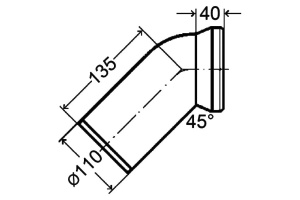 Фановая труба Viega  (101718) - 2