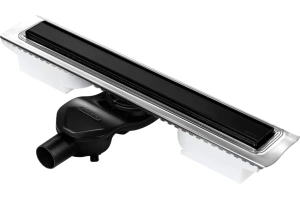 Душевой лоток Berges B1 Keramik 70 черный матовый