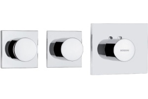 Термостат Bossini OKI 2 Outlets LP для ванны с душем, хром Z031203