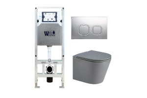 Комплект Weltwasser AMBERG 506 ST + SALZBACH 041 MT-GR + AMBERG RD-CR (10000011104)