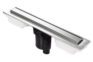 Душевой лоток Berges B1 Keramik 90 хром матовый