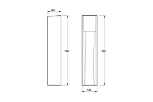 Пьедестал Belbagno ALISE (BB540P) - 3