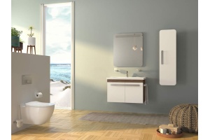 Унитаз подвесной Creavit Free FE322.00000 безободковый - 3