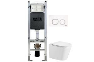 Комплект Weltwasser AMBERG 350 ST + SALZBACH 004 GL-WT + AMBERG RD-WT (10000006578)