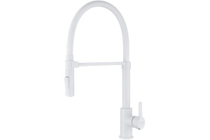 Смеситель для кухни Paulmark Halt белый матовый