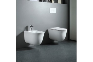 AQ1112-00 КЛАССИК Унитаз подвесной компакт безободковый 490*365*340 - 3