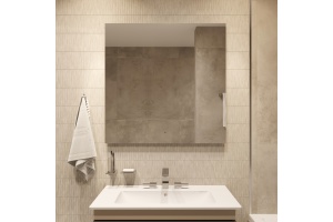 Зеркало DIWO Элиста 100x100 с подсветкой - 2