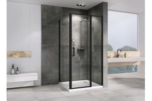 Душевой уголок ABBER Sonnenstrand профиль 110х70 черный (AG04110BS-S70B) - 2