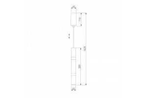 Подвесной светильник Eurosvet Axel 50210/1 LED черный - 2