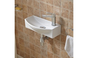 Раковина подвесная WeltWasser WW AISBACH 7946 GL-WT R 45.5 белый (10000008695) - 2