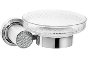 Мыльница Boheme Royal Cristal Chrome подвесная