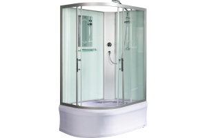 Душевая кабина Weltwasser WW500 HALLE 1201 R 120х90 хром (10000003312)