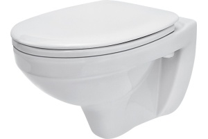 Комплект Cersanit Delfi Black подвесной унитаз + инсталляция + кнопка - 3