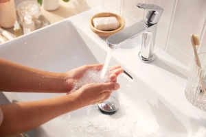 Смеситель для раковины Hansgrohe Rebris S хром - 2