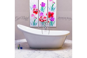 Ванна из искусственного камня Фэма Рио белая - 3