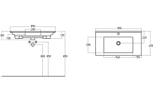 Раковина STWORKI 85 9085-KL - 2