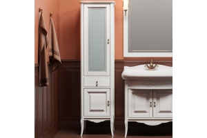 Шкаф-пенал Opadiris Лоренцо 45 L белый матовый - 3