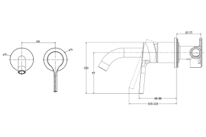 Смеситель для раковины Jacob Delafon Elate черный матовый - 2