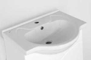 Тумба с раковиной Style Line Эко Стандарт №15 60 белая - 3
