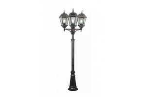 Фонарный столб Arte Lamp Genova A1207PA-3BN