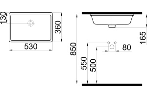 Раковина STWORKI 53 K0001-0346 - 2