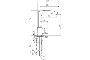 Смеситель для кухни Rav Slezak Zambezi белый - 2