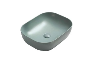 Раковина накладная CeramaLux NC 50.5 см зеленый матовый (78104MLG-6)